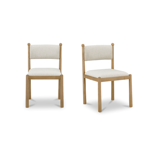 Villetta Dining Chair Stripe - Set Of Two