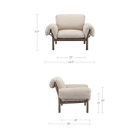 Cardero Lounge Chair Beige