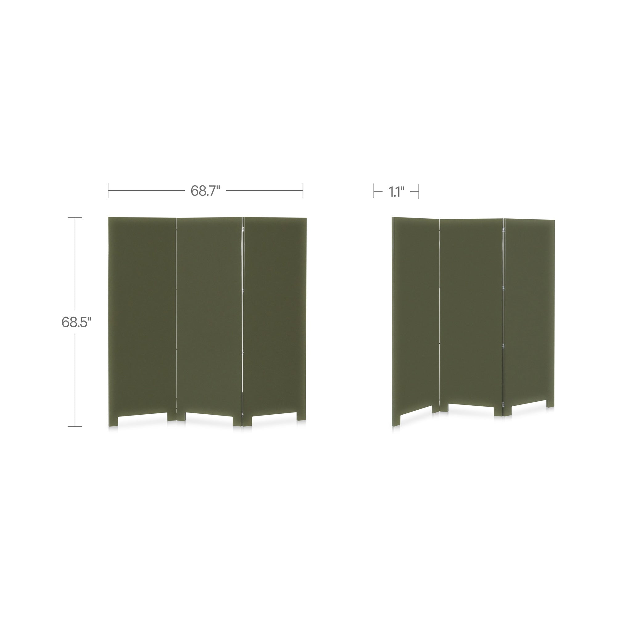 Garbo Screen Deep Olive Lacquer