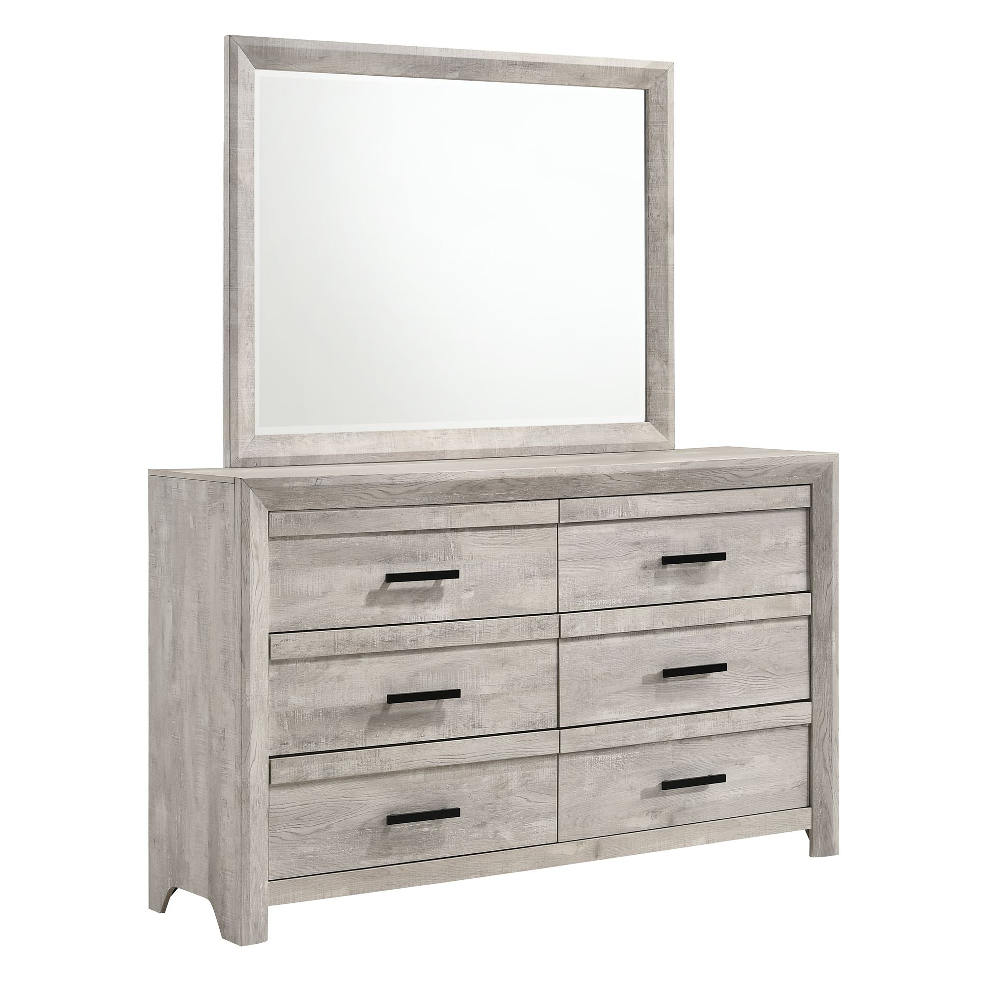 Ellen King Panel 5-piece Bedroom Set in White