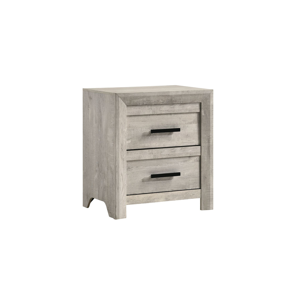Ellen King Panel 5-piece Bedroom Set in White