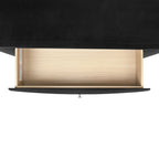 Emily 5 Drawer Chest in Black
