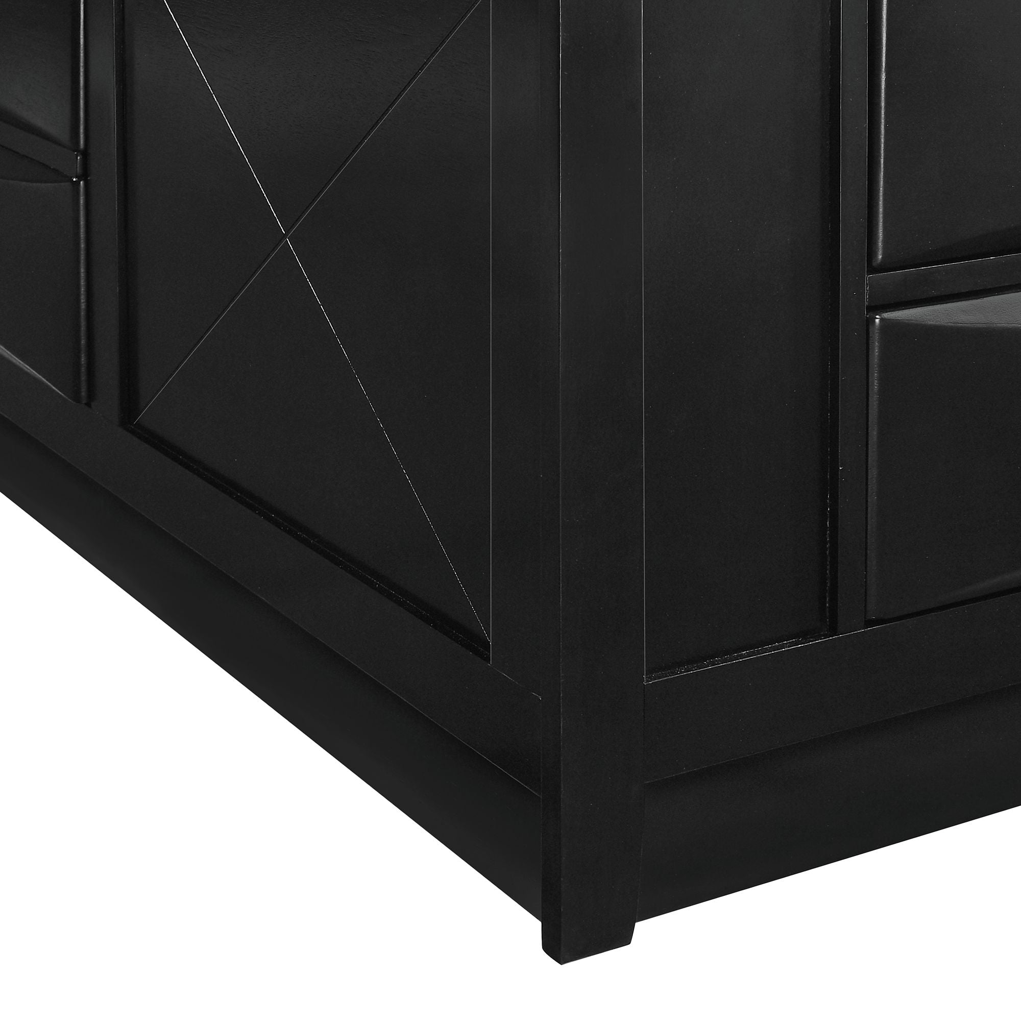 Emily Queen Storage Bed in Black
