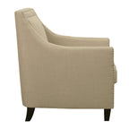 Erica-497-Chair-W/Chrome-Nails-Heirloom-Natural-(ISTA-3)