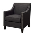Erica-497-Chair-W/Chrome-Nails-Heirloom-Charcoal