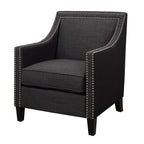 Erica-497-Chair-W/Chrome-Nails-Heirloom-Charcoal