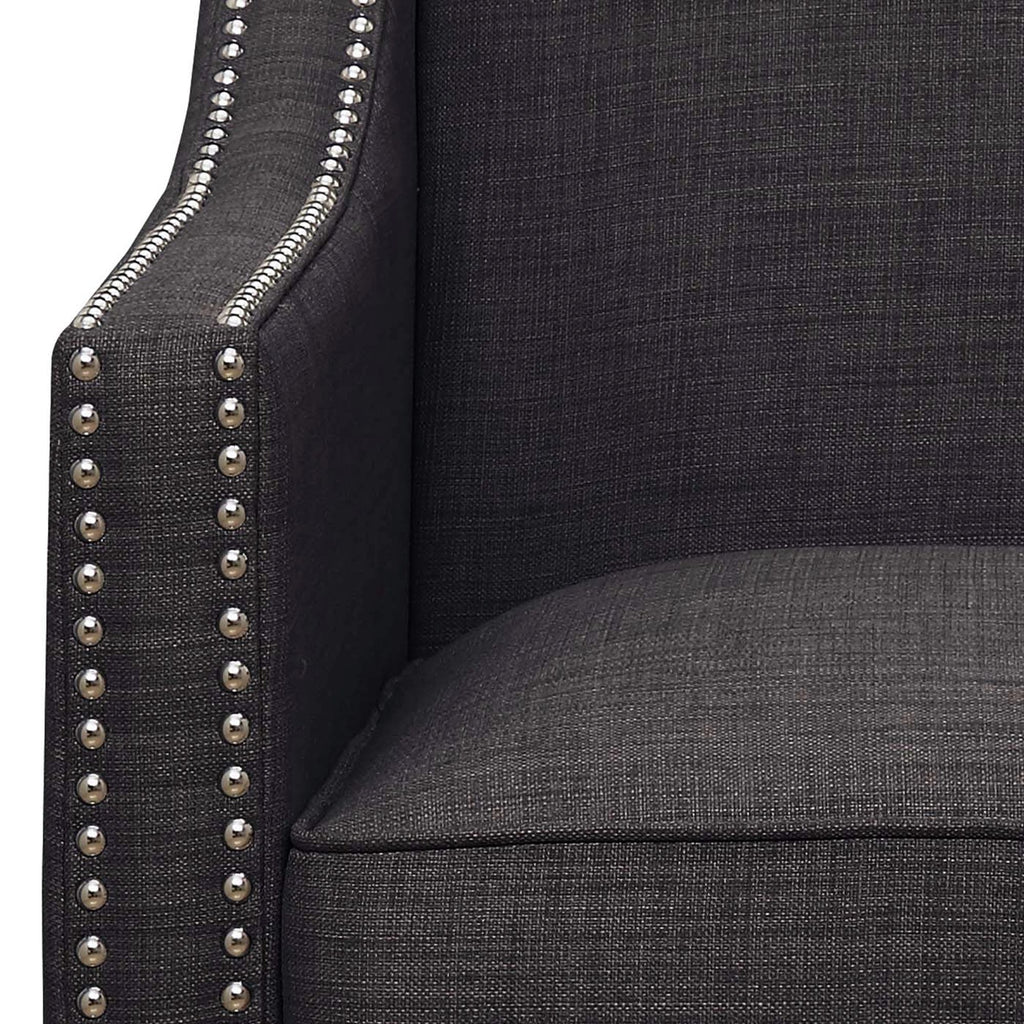 Erica-497-Chair-W/Chrome-Nails-Heirloom-Charcoal