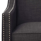 Erica-497-Chair-W/Chrome-Nails-Heirloom-Charcoal