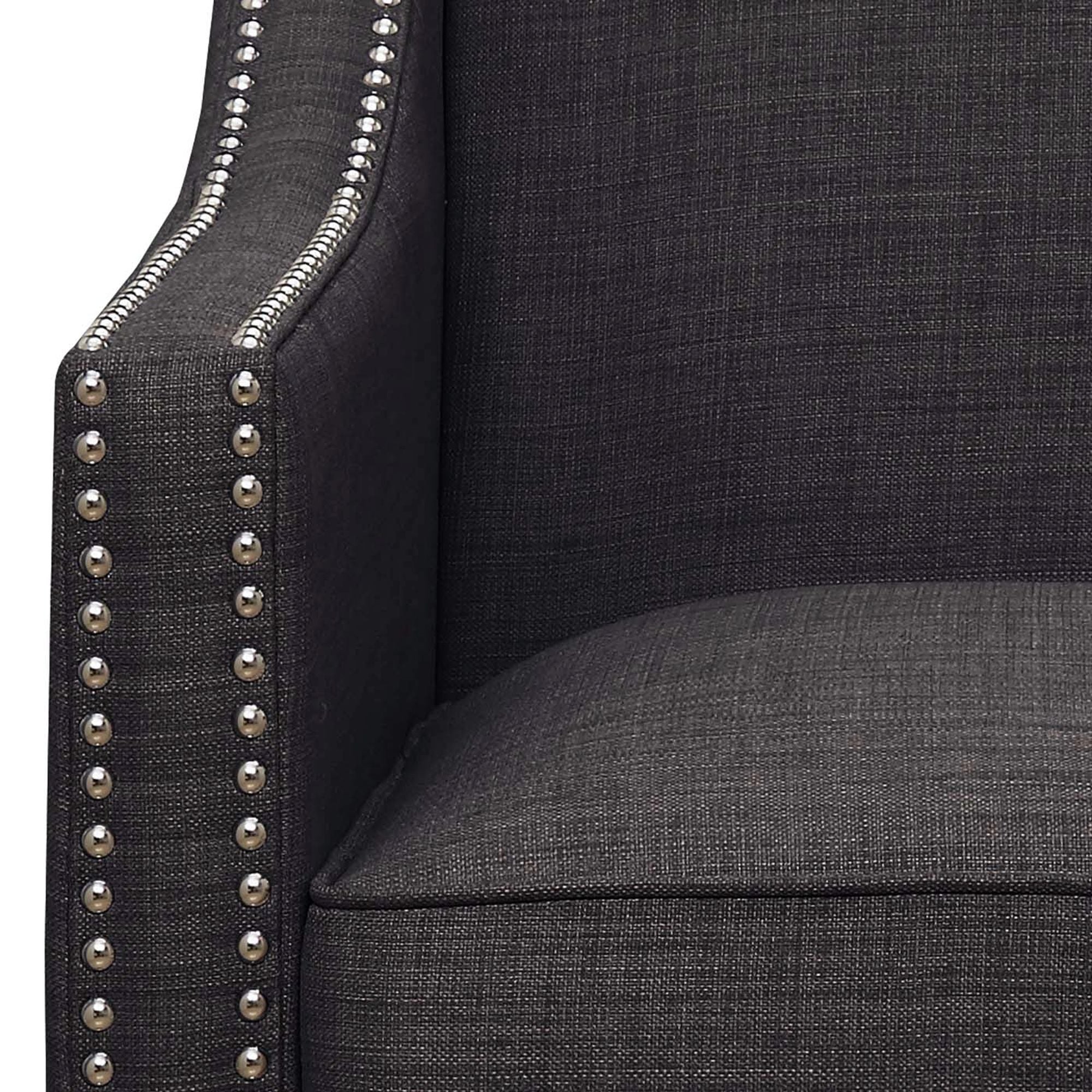 Erica-497-Chair-W/Chrome-Nails-Heirloom-Charcoal