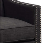 Erica-497-Chair-W/Chrome-Nails-Heirloom-Charcoal