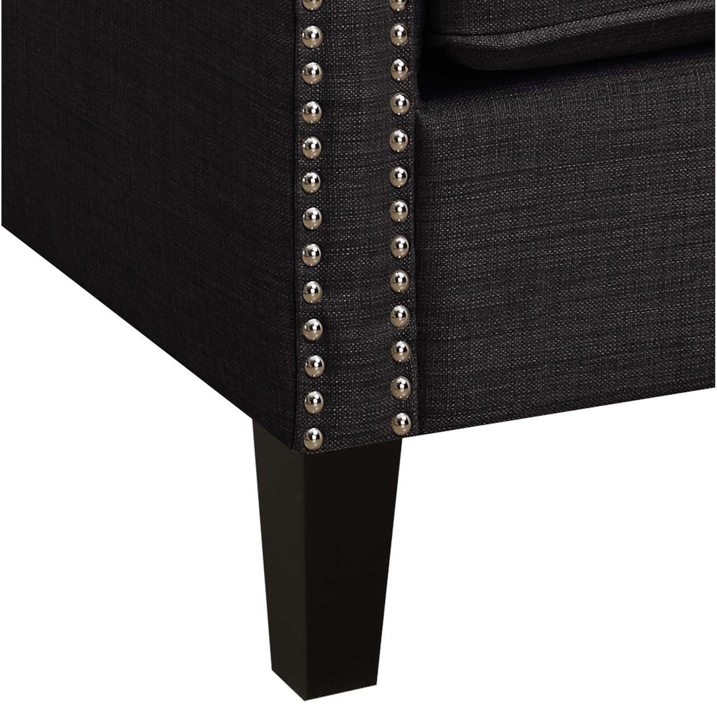 Erica-497-Chair-W/Chrome-Nails-Heirloom-Charcoal
