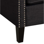 Erica-497-Chair-W/Chrome-Nails-Heirloom-Charcoal