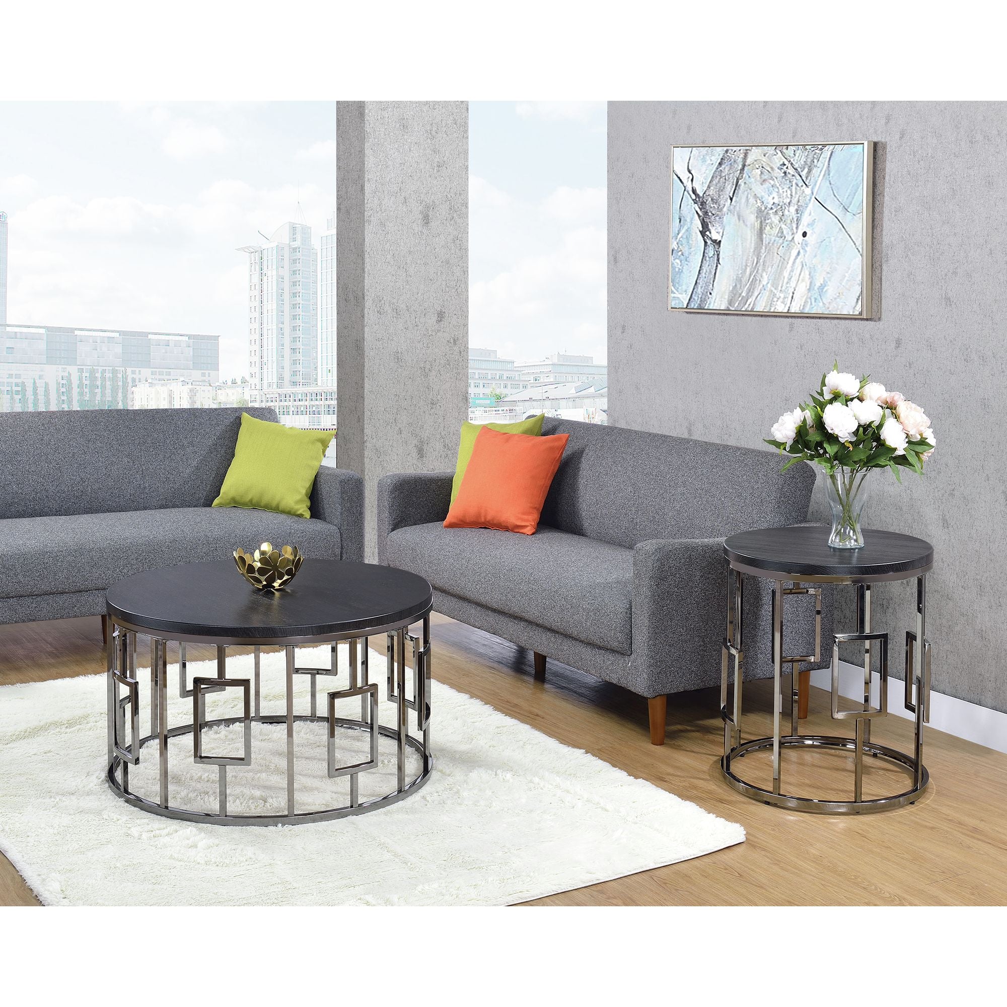 Ester-2PC-Occasional-Table-Set-Coffee-Table-&-End-Table