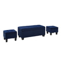 Ethan-3Pk-Storage-Bench-with-2-Ottoman-in-Heirloom-Blue-(ISTA3A)