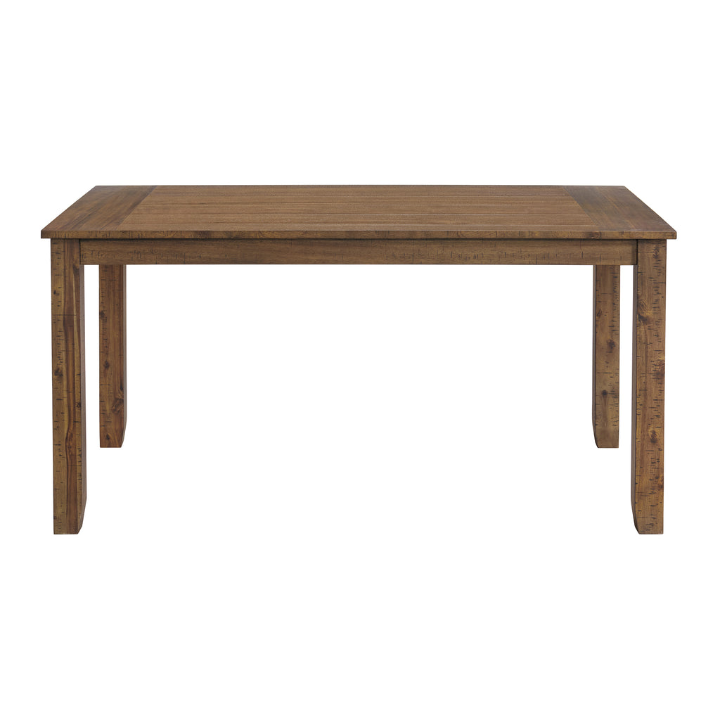 Everett-6PC-Dining-Set-(Table-+-4-Chairs-+-Bench)-in-Brown-Acacia
