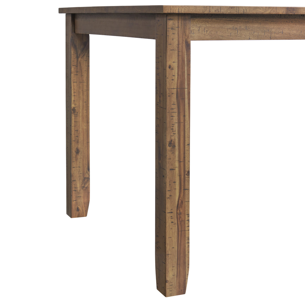 Everett-6PC-Dining-Set-(Table-+-4-Chairs-+-Bench)-in-Brown-Acacia