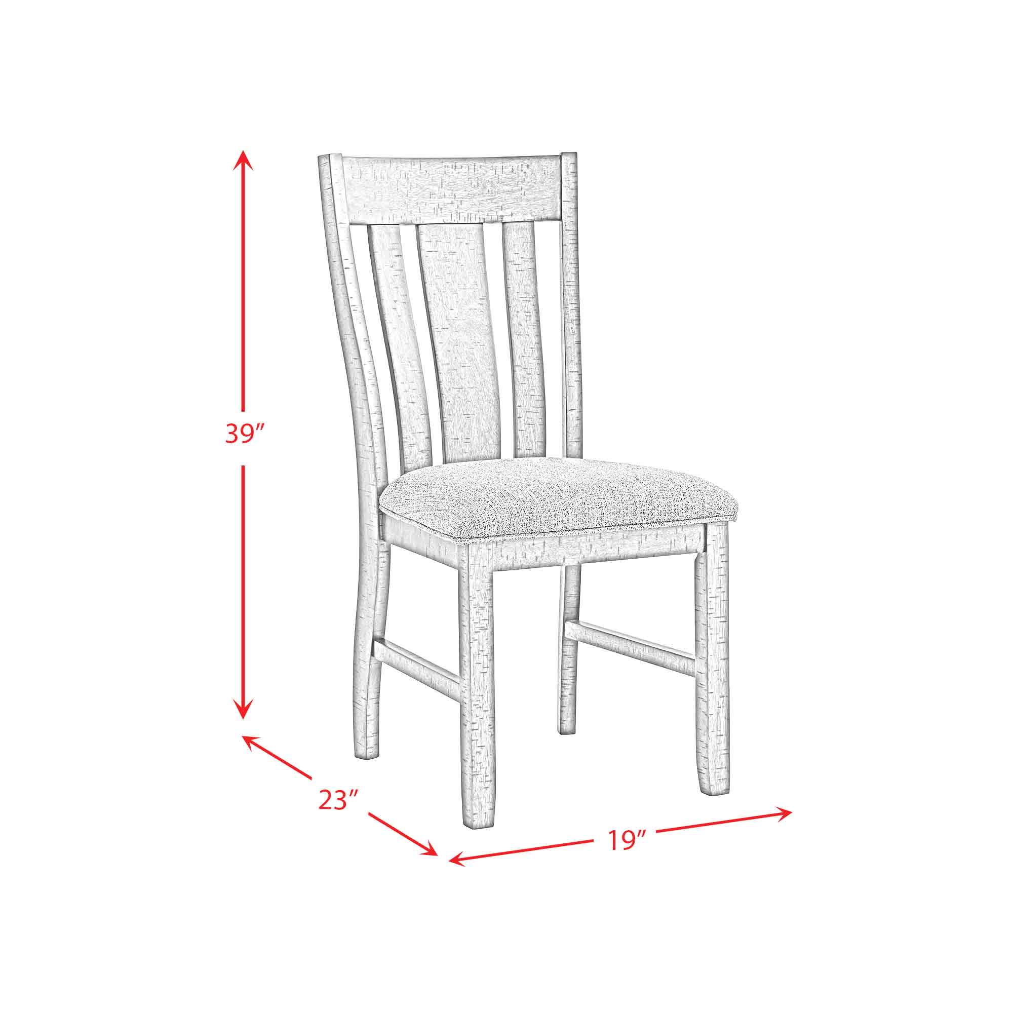 Everett-6PC-Dining-Set-(Table-+-4-Chairs-+-Bench)-in-Brown-Acacia