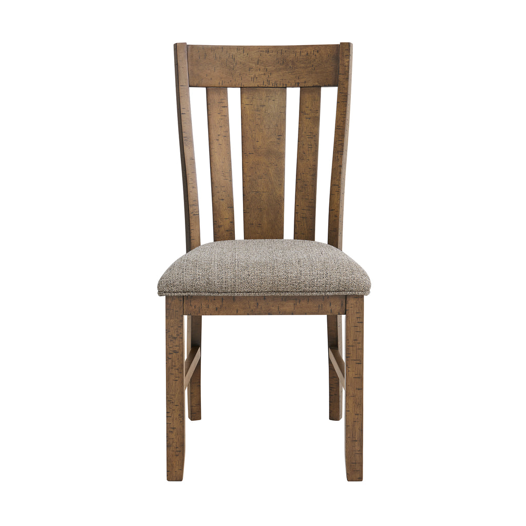 Everett-6PC-Dining-Set-(Table-+-4-Chairs-+-Bench)-in-Brown-Acacia