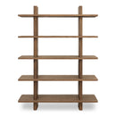Casey Bookcase Large Dark Brown