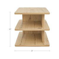 Casey Side Table Rustic Oak