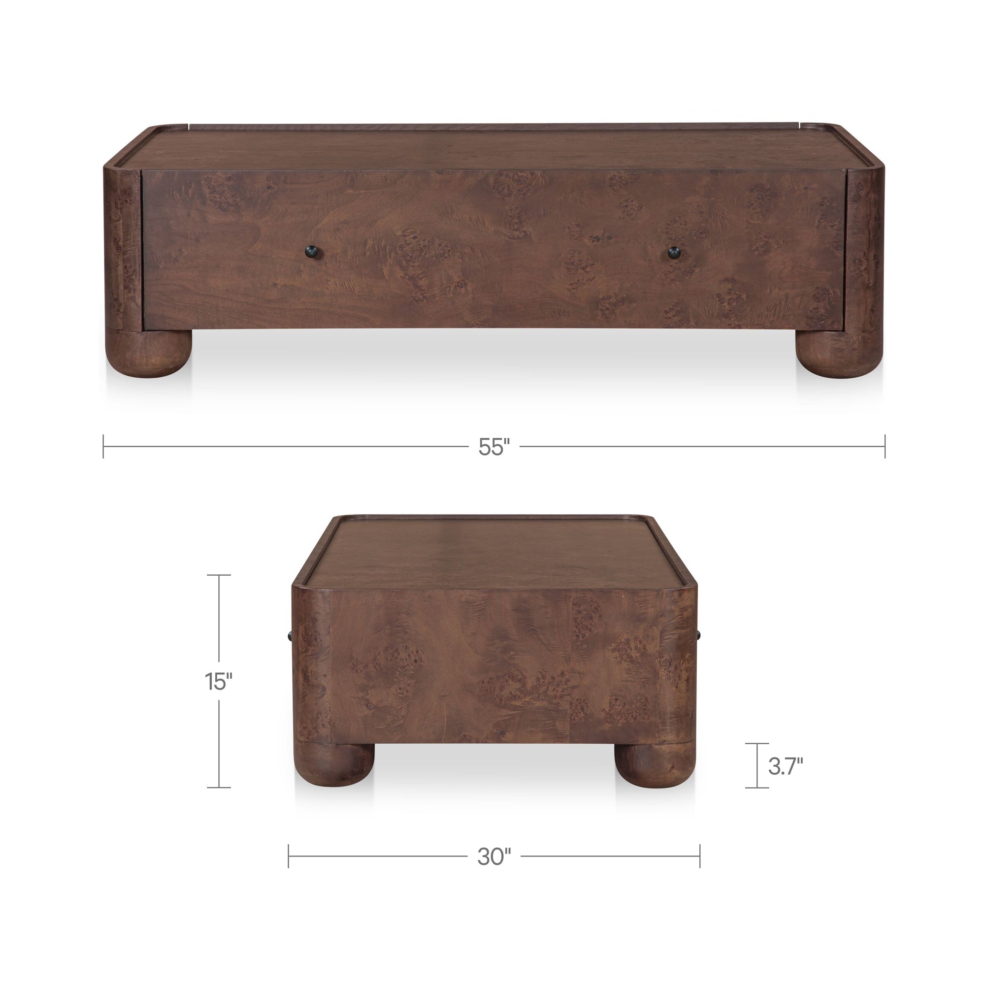 Gibson Coffee Table Burl