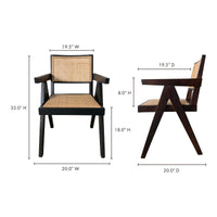 Takashi Chair Dark Brown - Set Of Two