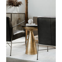 Font Side Table Brass