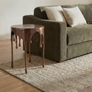 Copperworks Accent Table Antique Copper