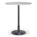 Tori Outdoor Counter Table White Marble