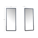 Figaro Floor Mirror Black