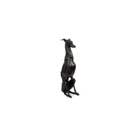 Duke Cast Aluminum Sculpture Black