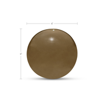 Bonn Cast Glass Decorative Object Light Smoky Brown