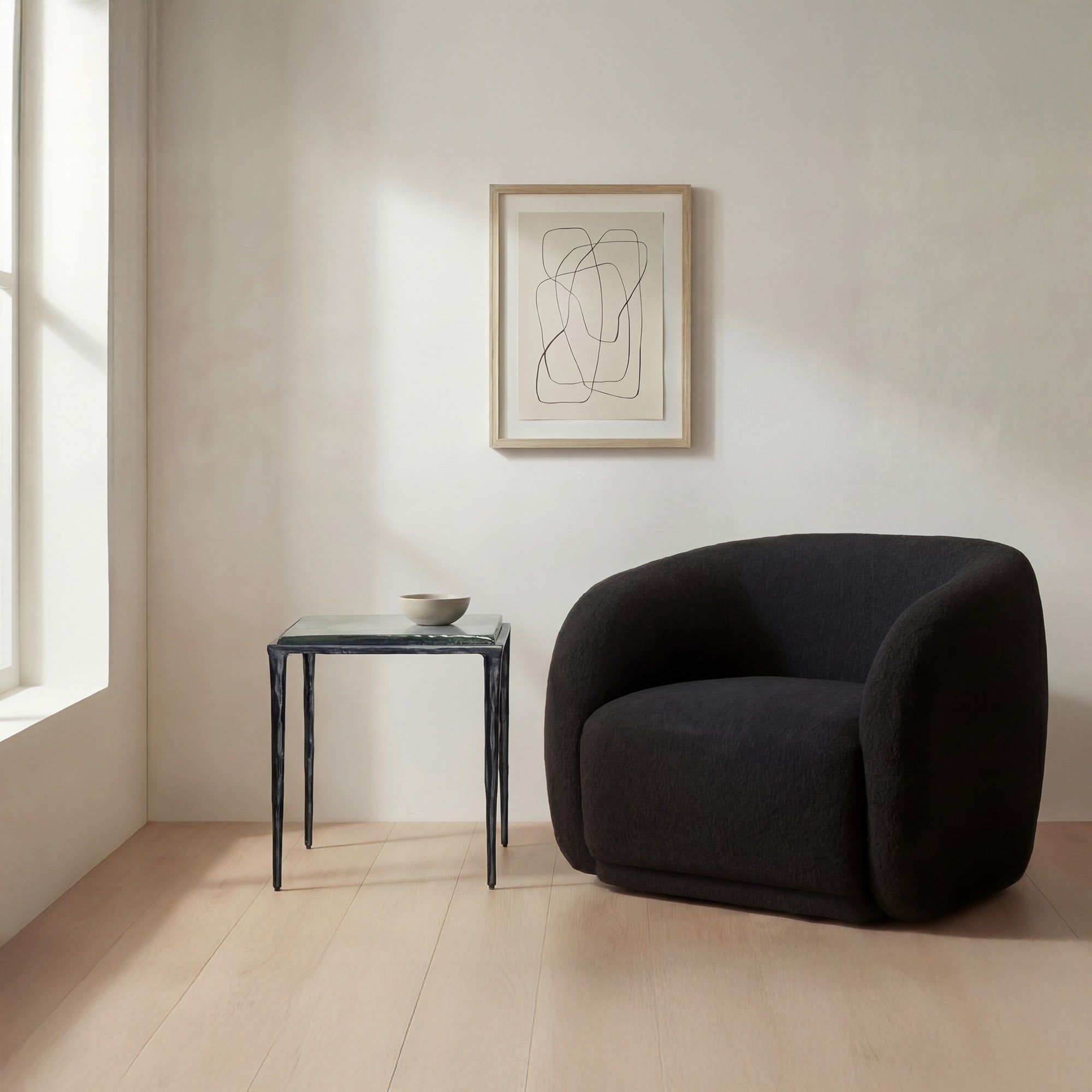 Mari Side Table Clear