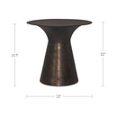 Bardo Outdoor Side Table Deep Bronze