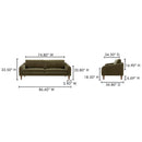 Quinn Sofa Cedar Green