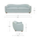 Bria Sofa Light Blue