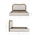 Camilla Queen Bed Oat