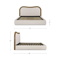Camilla Queen Bed Oat