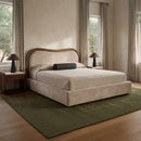 Camilla King Bed Oat
