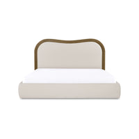 Camilla King Bed Oat
