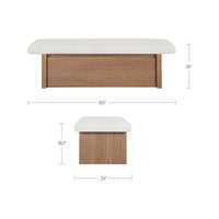 Gemma Storage Bench Oat