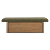 Gemma Storage Bench Dark Green