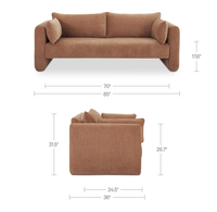 Moore Sofa Heritage Pink