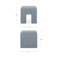 Aidy Stool Light Blue