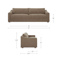 Farrow Sofa Taupe
