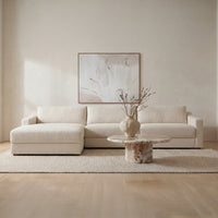 Farrow Sectional Flecked Oat Left