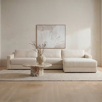 Farrow Sectional Flecked Oat Right
