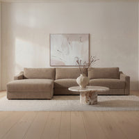 Farrow Sectional Taupe Left