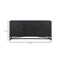 Sierra Sideboard Black