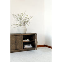 Monterey Media Cabinet Aged Brown